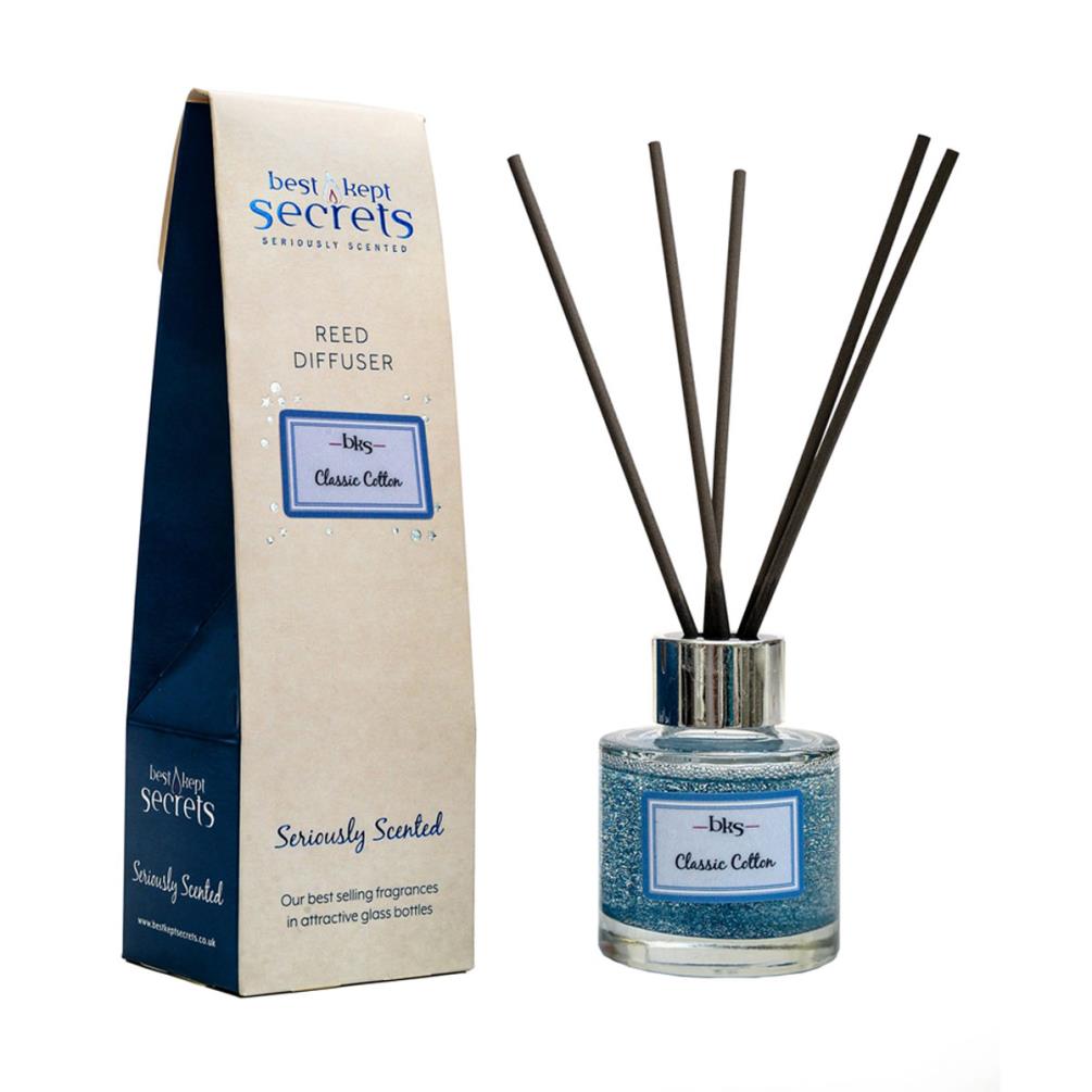 Best Kept Secrets Classic Cotton Sparkly Reed Diffuser - 50ml £8.99